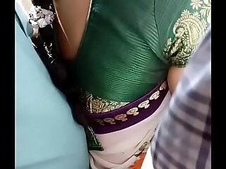 desi aunty snuggle by cousin